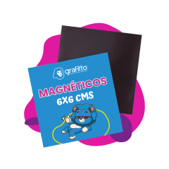 Magnético 6 x 6 cms