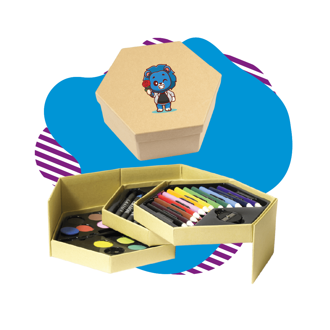 SET DE PINTURAS HEXAGONO1