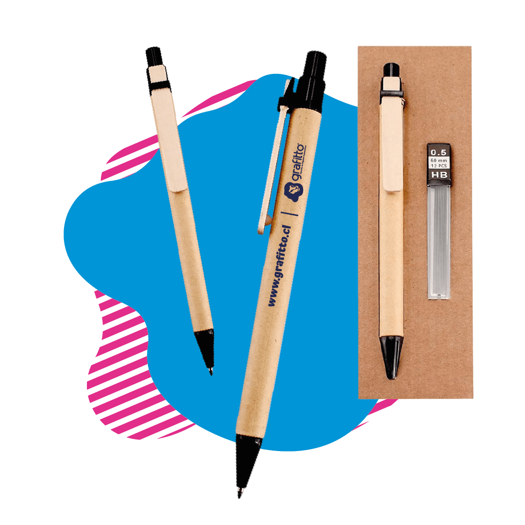 Set portaminas ecológico1