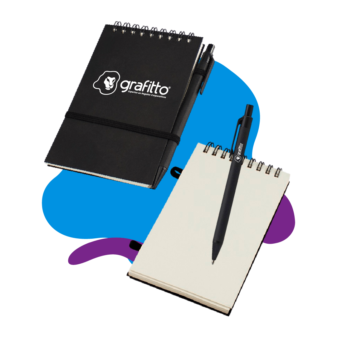 LIBRETA ECOCOLOR CON LAPIZ ( EX - ECOBLACK)1
