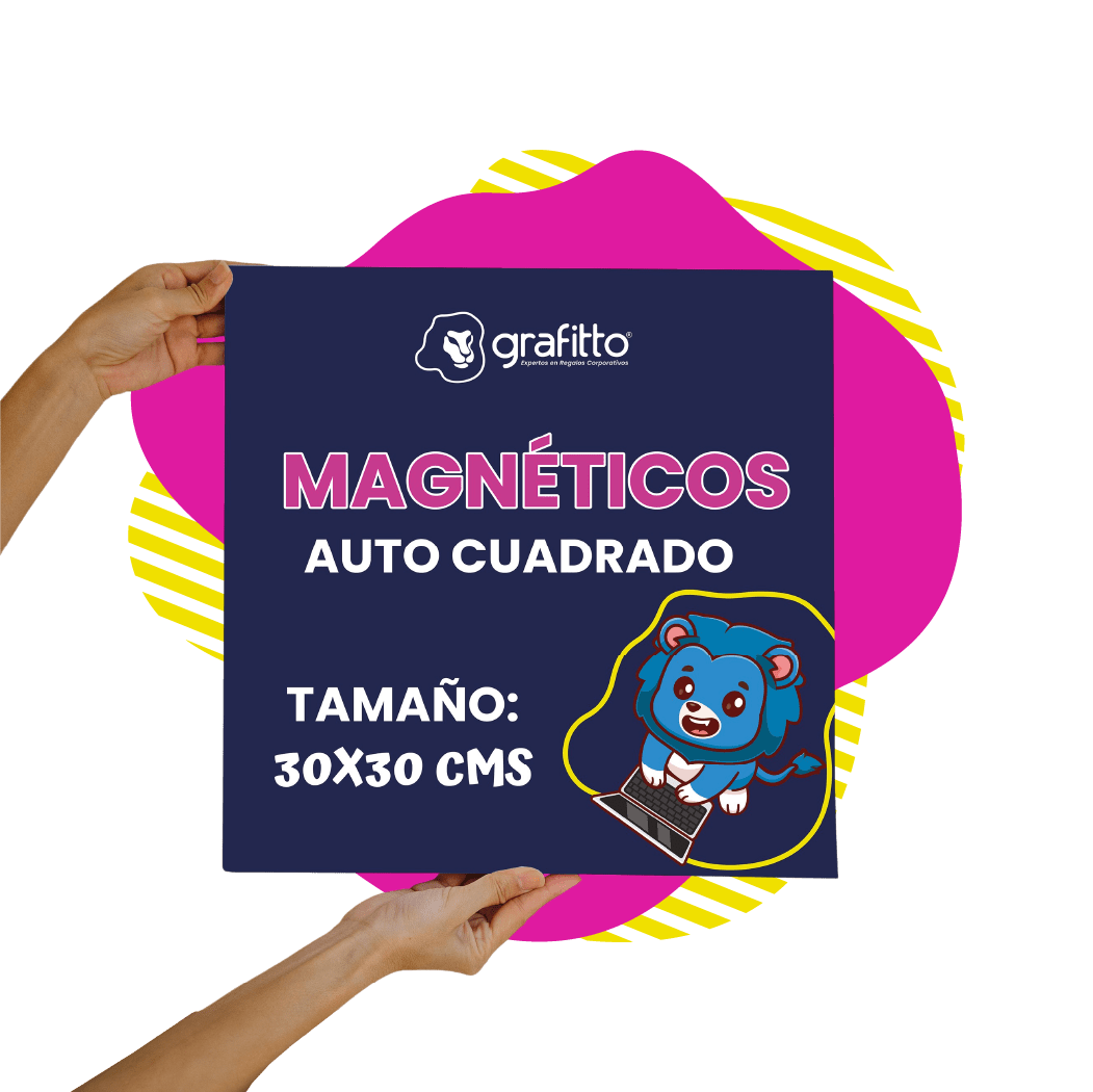 Magnético para auto 30 x 30 cms1