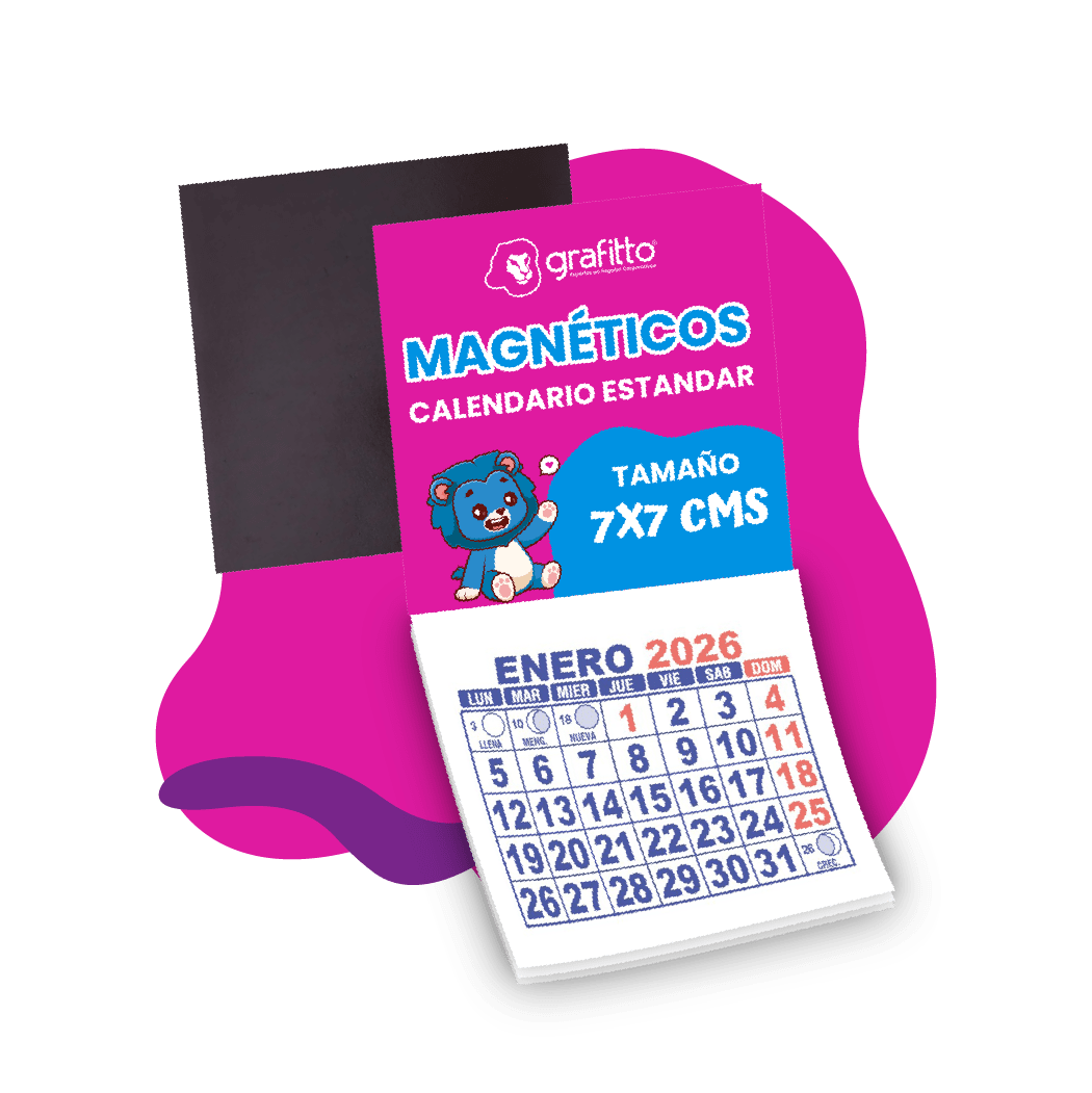 Magnético con calendario estándar1