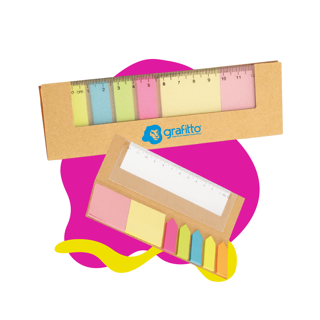 POST IT ECOLOGICO CON REGLA1