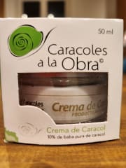 Crema de Caracol Pote de vidrio 50 ml