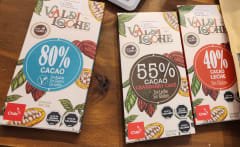 70% cranberry Chocolate negro fino Colombia 70% cacao con cranberry
