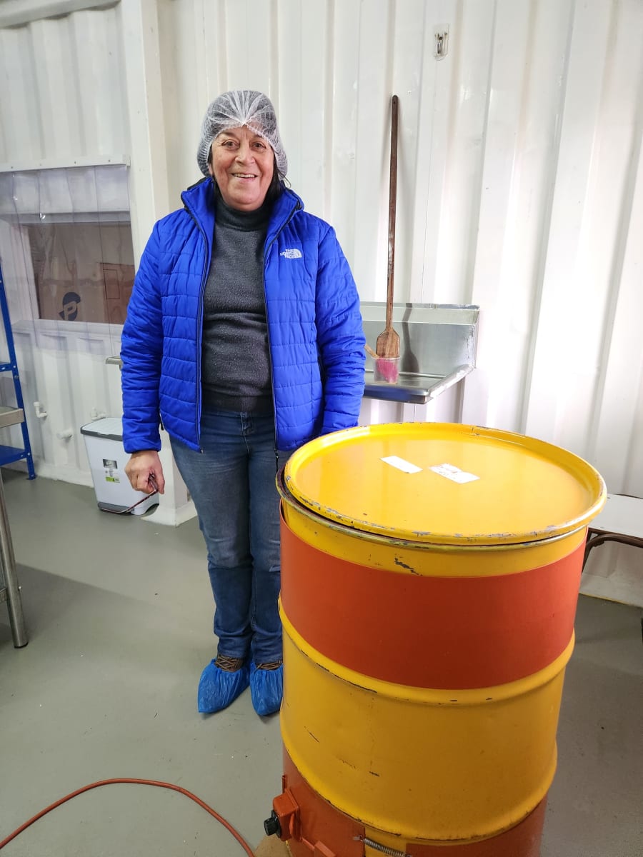 Miel de Ulmo 1 kilo frasco tapa dorada2