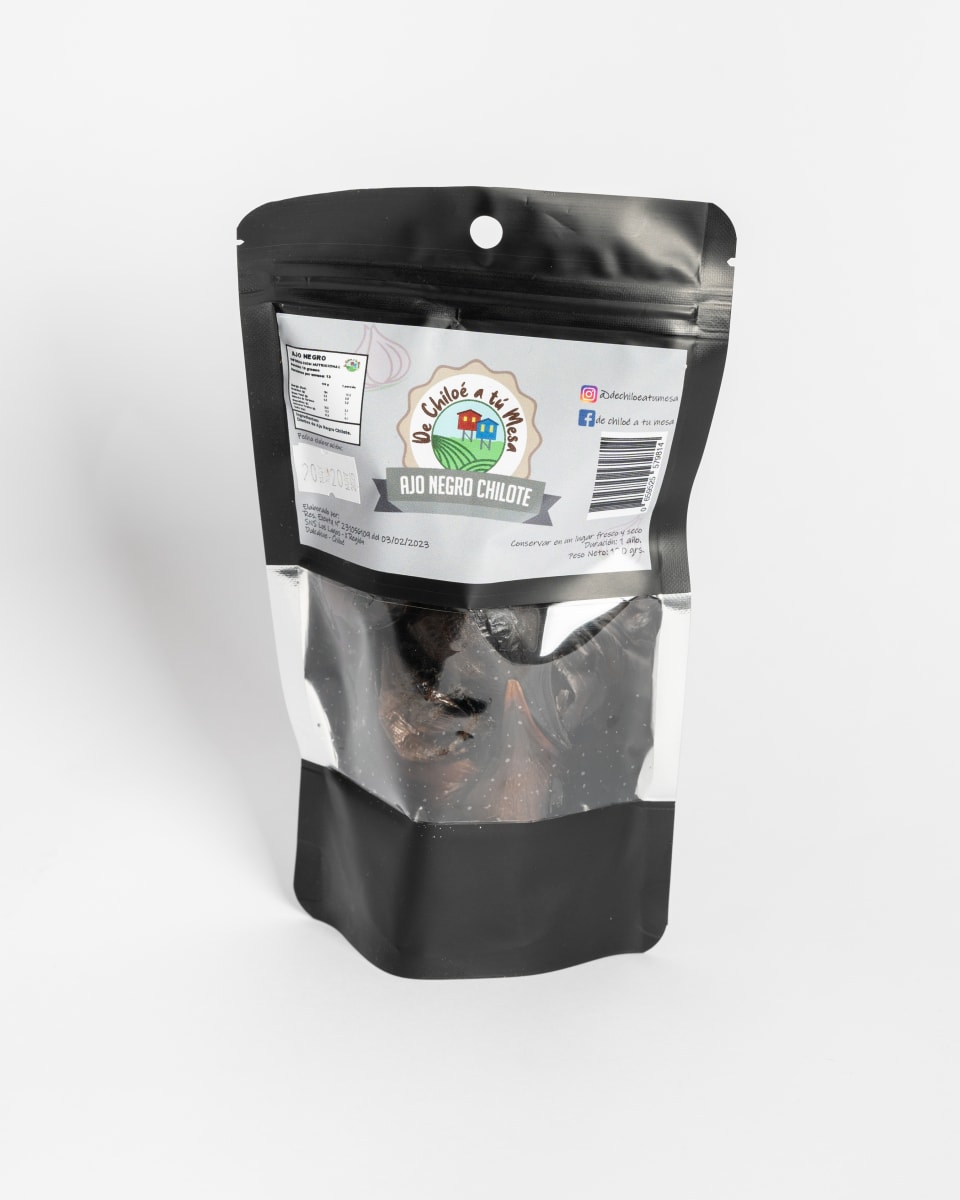 Bolsa de Ajo Negro De Chiloé a tu mesa1
