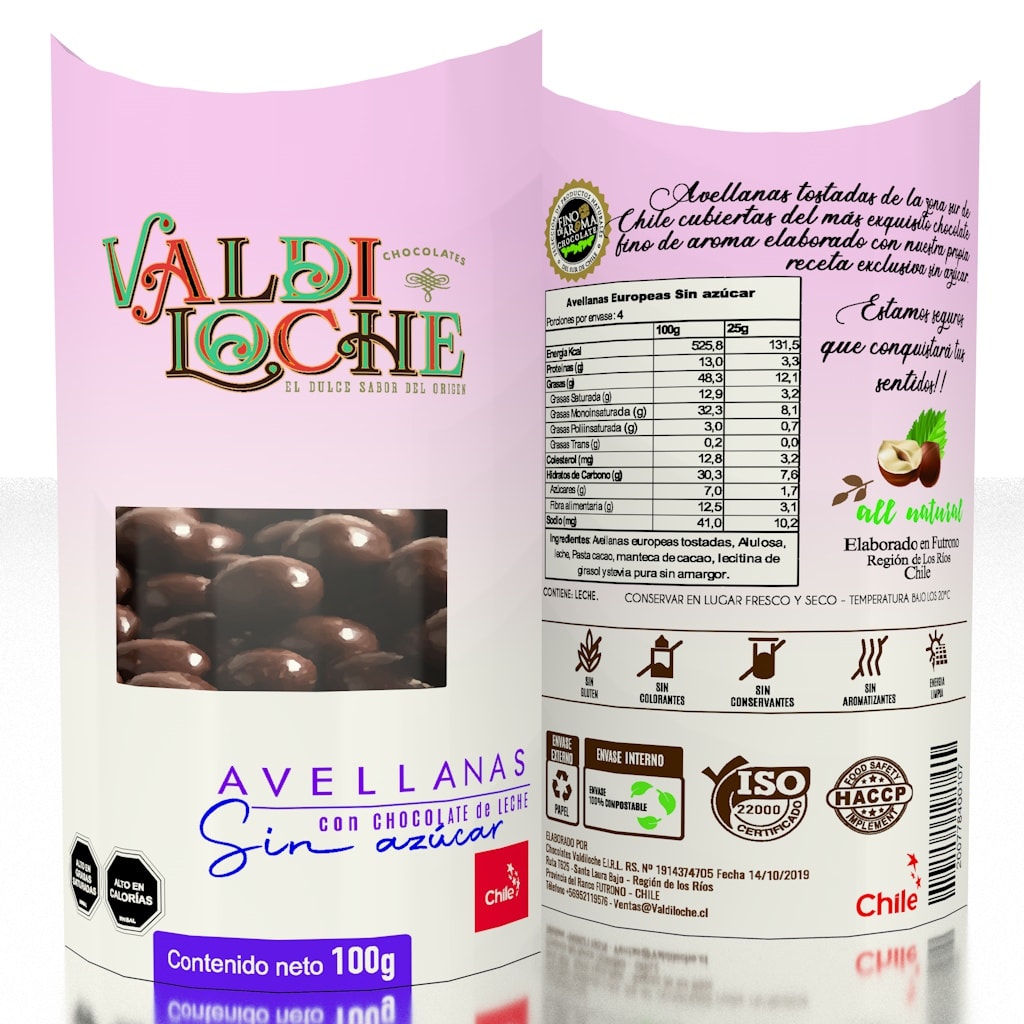 Avellanas Grageadas con chocolate Valdiloche4
