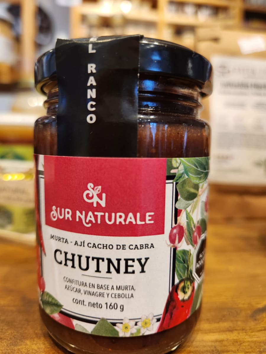 Chutney Frambruesa Aji cacho de cabra 160 grs. Surnaturale1