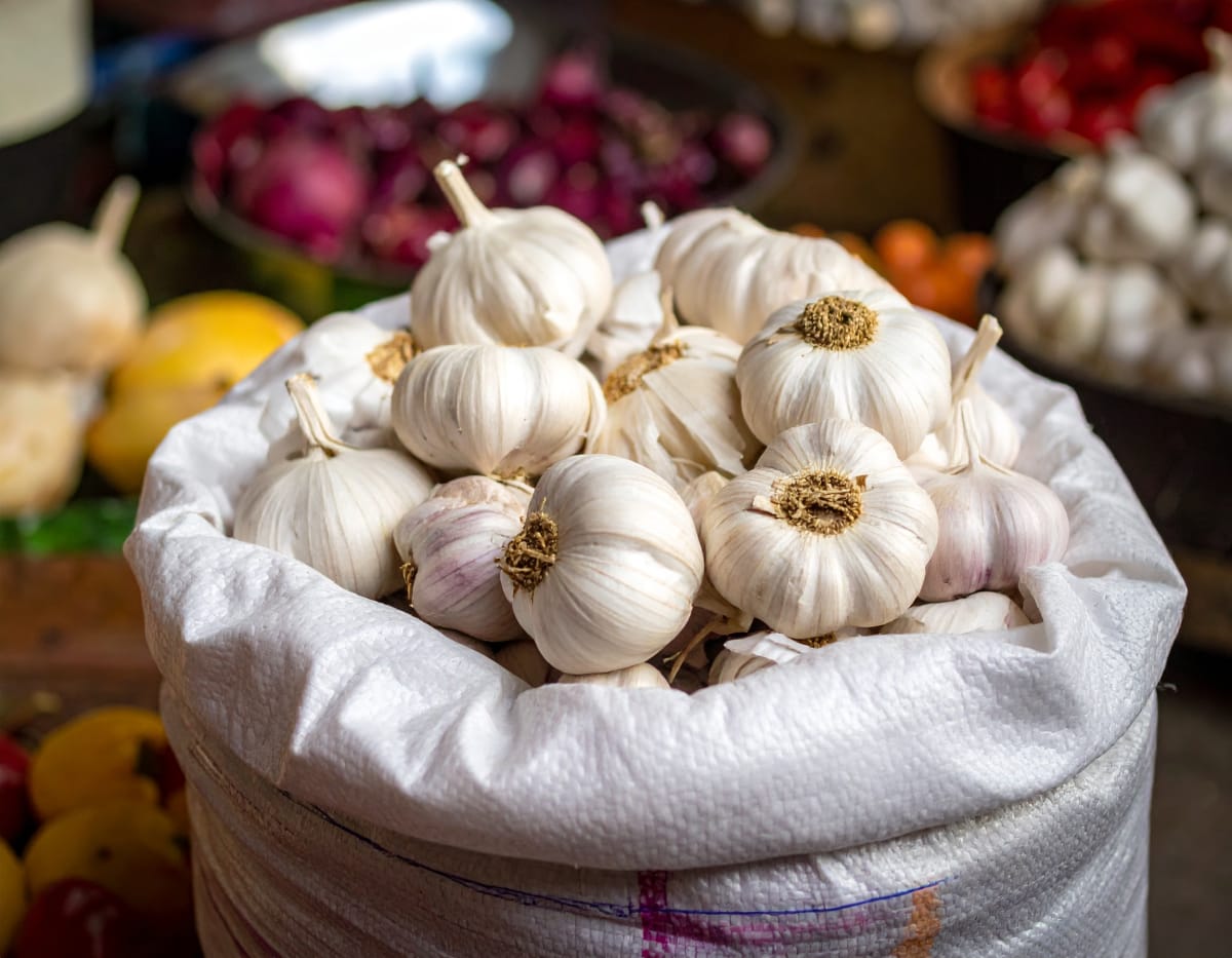 Ajos Frescos en Malla 250 gr De Chiloé a tu Mesa2