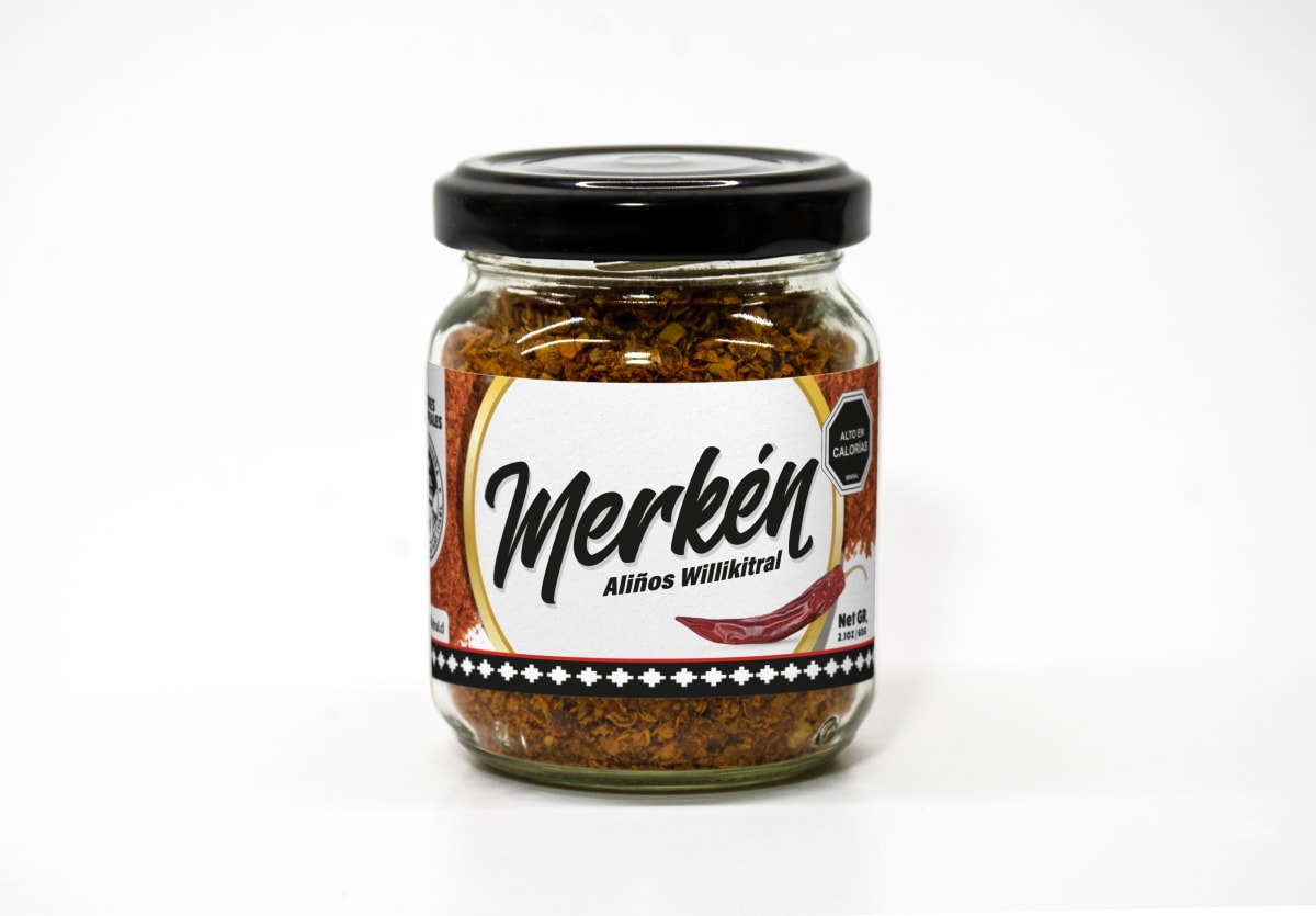 Aliño Merken Ahumado - Aji molido Willi Kitral 110 grs.2