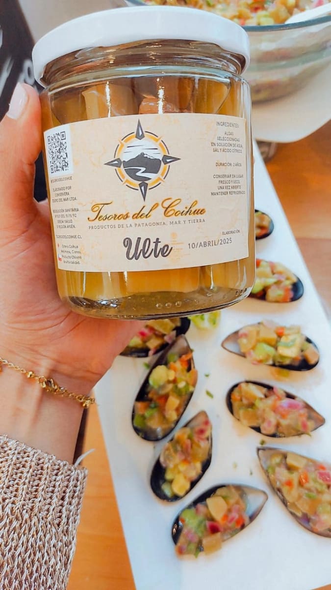 Ulte (tallo del Cochayuyo) en Conserva Tesoros del Coihue3