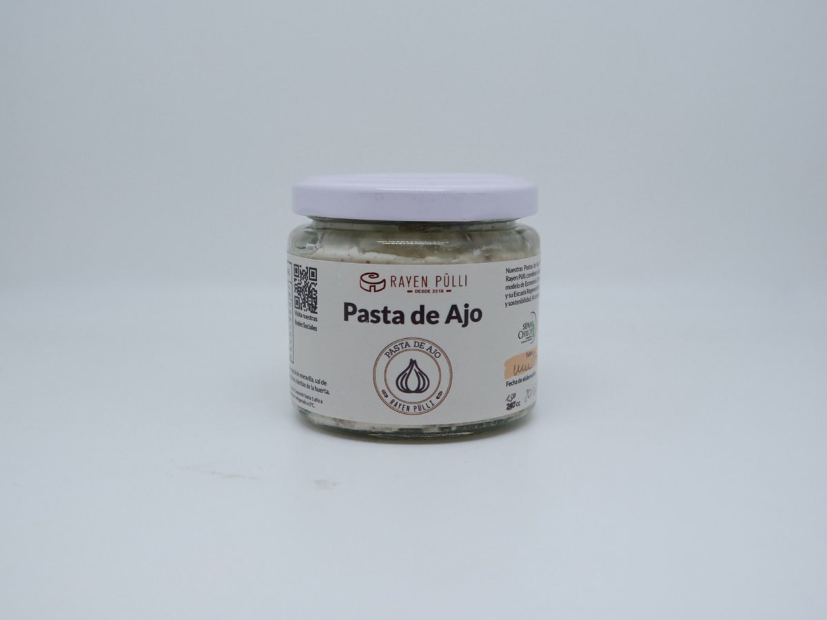 Pasta de Ajo 150 gr Rayen Pulli Natural1