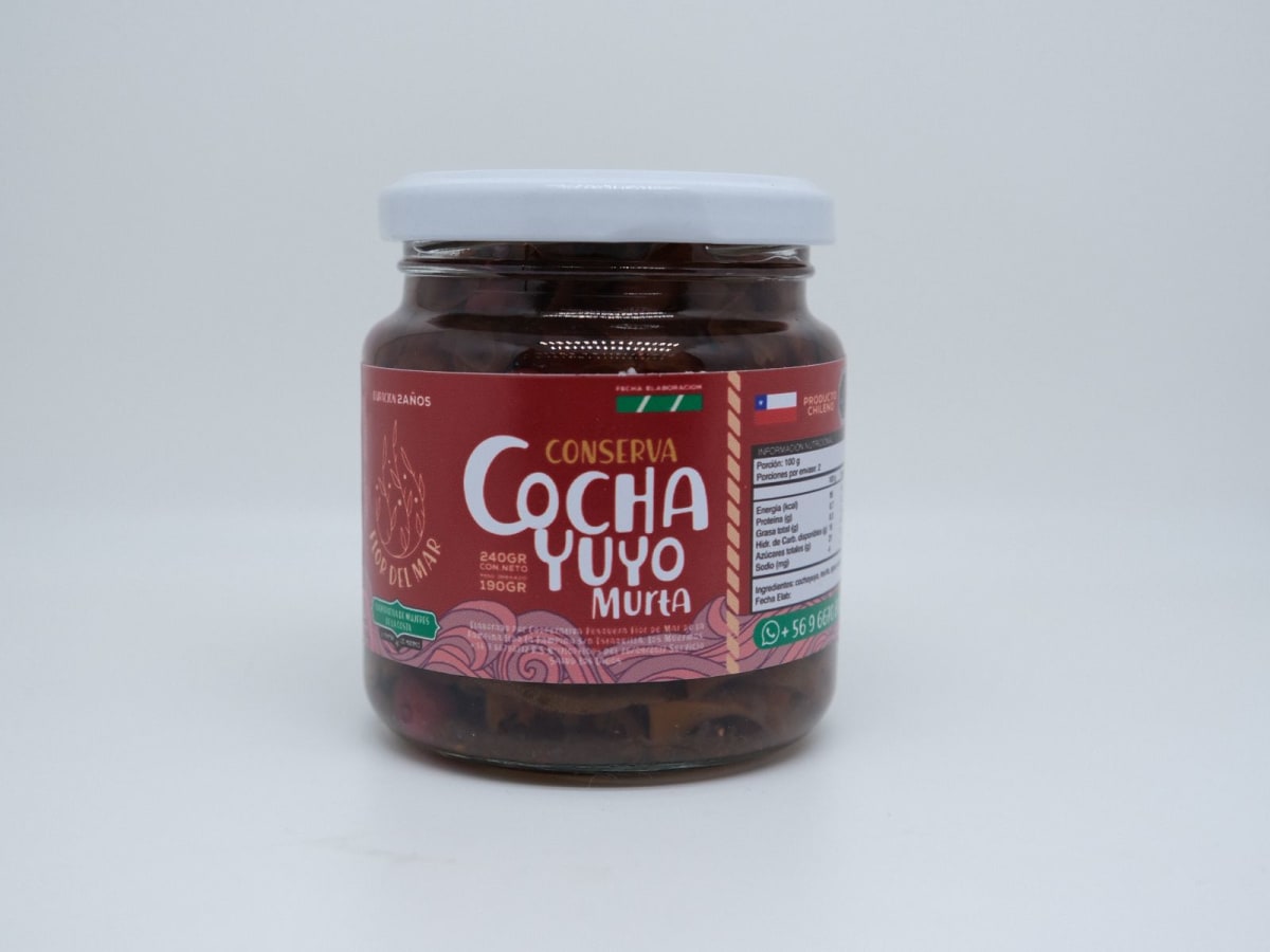 Conserva de Murta con Cochayuyo 240 grs. Flor del Mar1