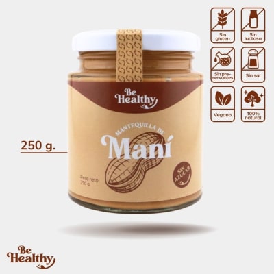 Mantequilla de Maní – Frasco de vidrio 250g1