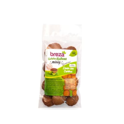 Galleta Mini de Limón con Cañihua – Breza (42g)1
