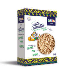 Cereal – 7 Semillas con Jarabe de Caña (150g)