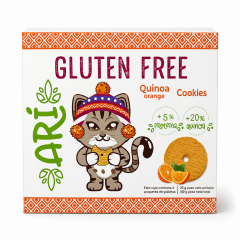 Sixpack - Galletas sin gluten orange