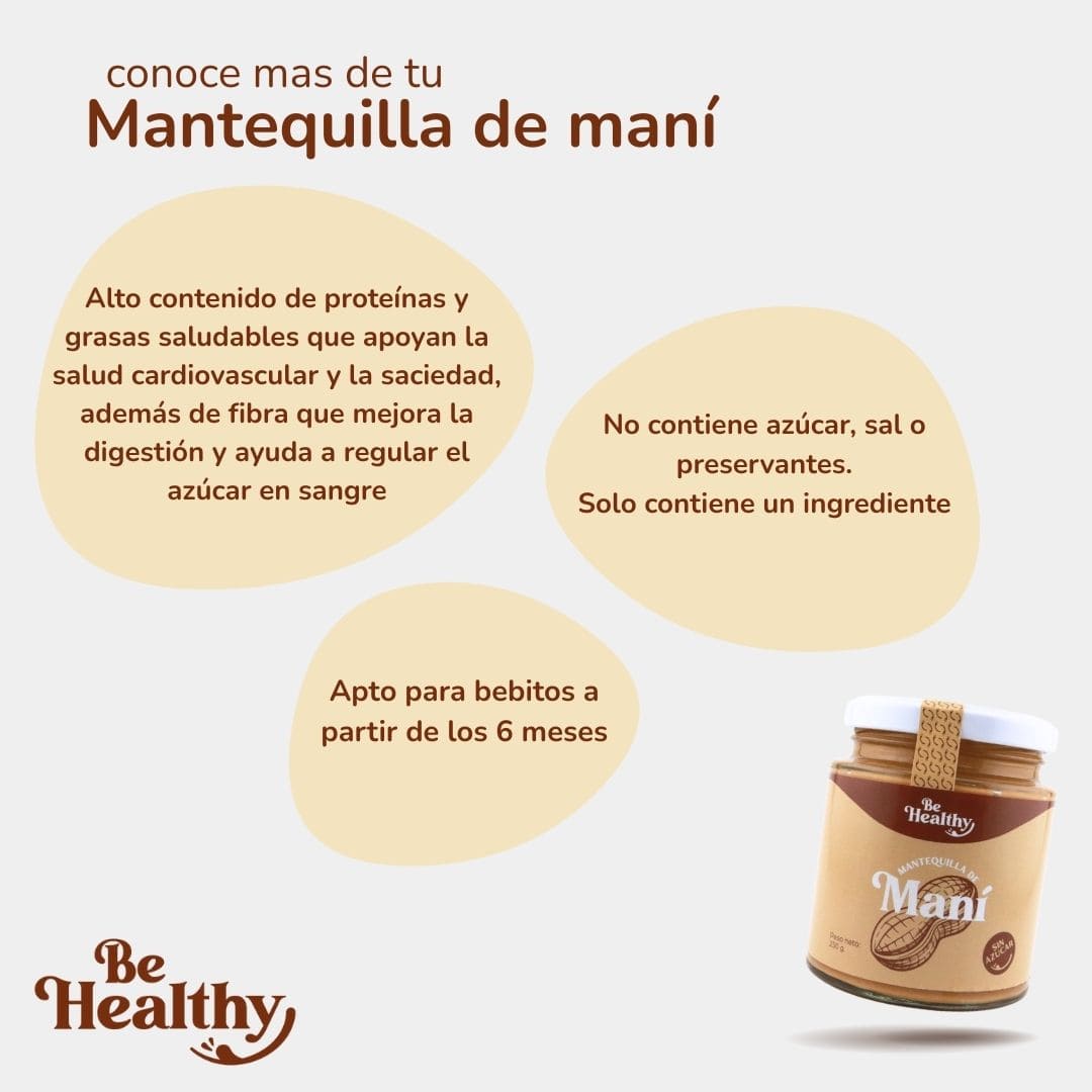 Mantequilla de Maní – Frasco de vidrio 250g3