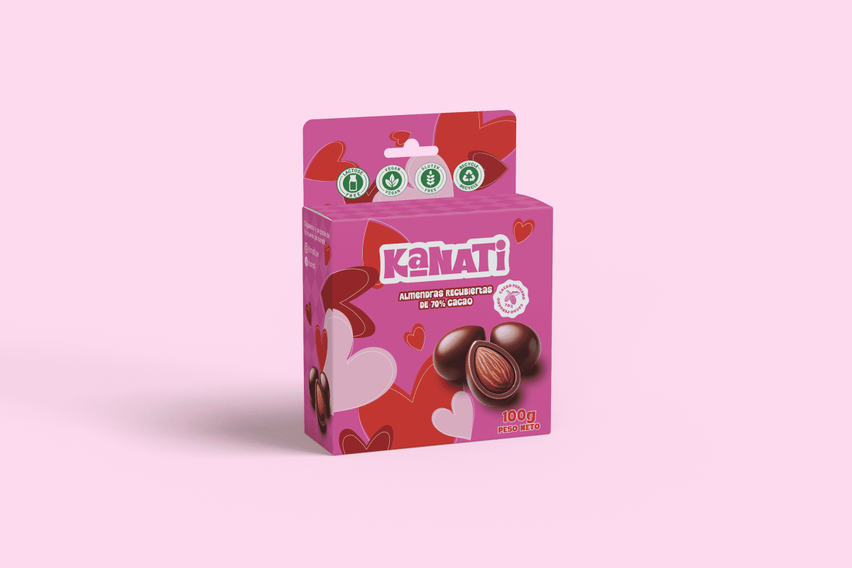 Almendras recubiertas de 70% cacao - Sobre de 20g3