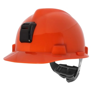 casco seguridad rojo - naranjo - blanco