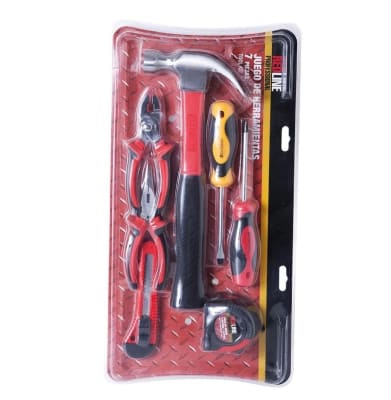 juego de herramientas 7 piezas