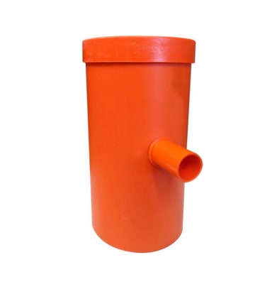 camara reg 110 naranja c/tapa
