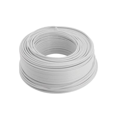 Alambre 1.5mm Blanco x 1mt