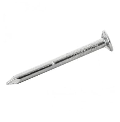 clavo terrano galvanizado 1''