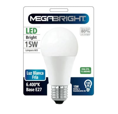 Ampolleta led 15 W
