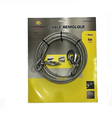 Cable de acero remolque