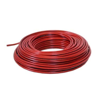 Alambre 1.5mm Rojo x 1mt