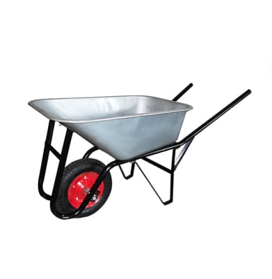 Carretilla concretera Galvanizada 90 lt