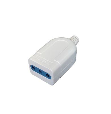 Hembra c/tierra 10A Blanco IMEC