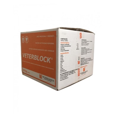 bloque sales minerales veterblock x 10 kg