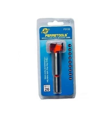 Broca madera p/bisagra 26mm