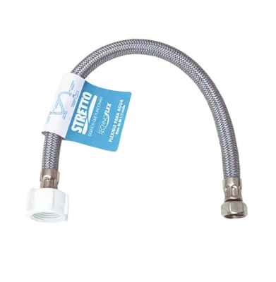 flexible c/ llave angular 1/2x7/8 35cm stretto