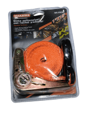 Eslinga Cinta De Amarre con Ratchet 1*15 Ft