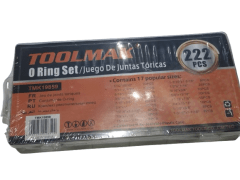 Juego o ring  Universal 222 Piezas