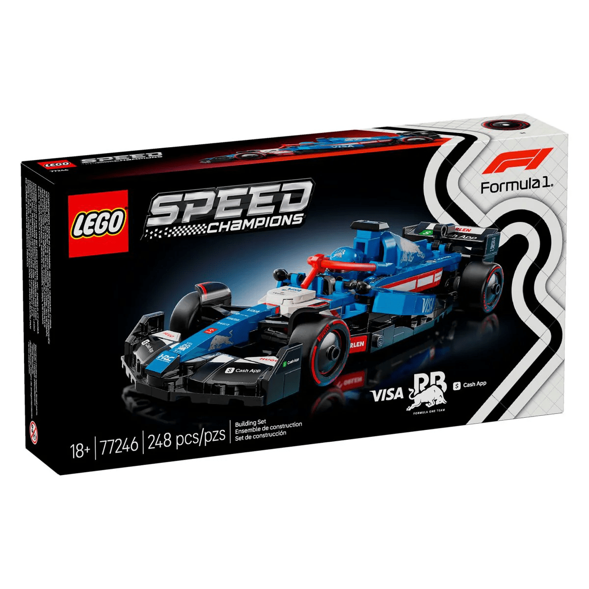 AUTO DE CARRERAS VISA CASH APP RB VCARB 01 F1® - LEGO F1