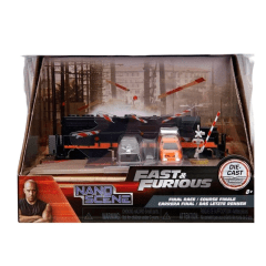FAST & FURIOUS FINAL RACE JADA TOYS NANO SCENE ESCALA 1:65