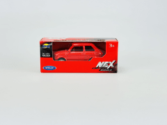 FIAT 126 ROJO 1:43 - WELLY
