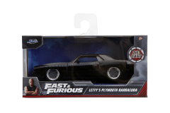 PLYMOUTH BARRACUDA 1973 FAST & FURIOUS ESCALA 1:32 JADA