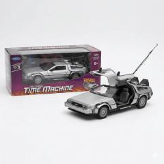 AUTO BACK TO THE FUTURE I DELOREAN 1:24 - WELLY