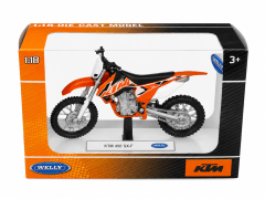 MOTO ESCALA KTM 450 SX-F 1:18 - WELLY