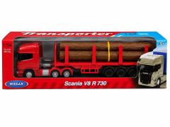 CAMION 1:64 SCANIA V8 R730 - WELLY