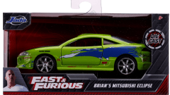 AUTO BRIAN'S MITSUBISHI ECLIPSE VERDE - FAST & FURIOUS - JADA 1:32
