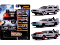 BACK TO THE FUTURE SET 3 AUTOS ESCALA 1:65 HOLLYWOOD RIDES