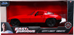 CHEVROLET CORVETTE 1966 FAST & FURIOUS ESCALA 1:24 JADA