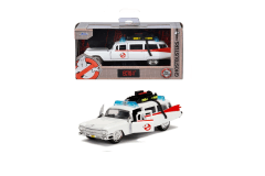 CADILLAC ECTO-1 GHOSTBUSTERS BLANCO HOLLYWOOD RIDES ESCALA 1:32 JADA